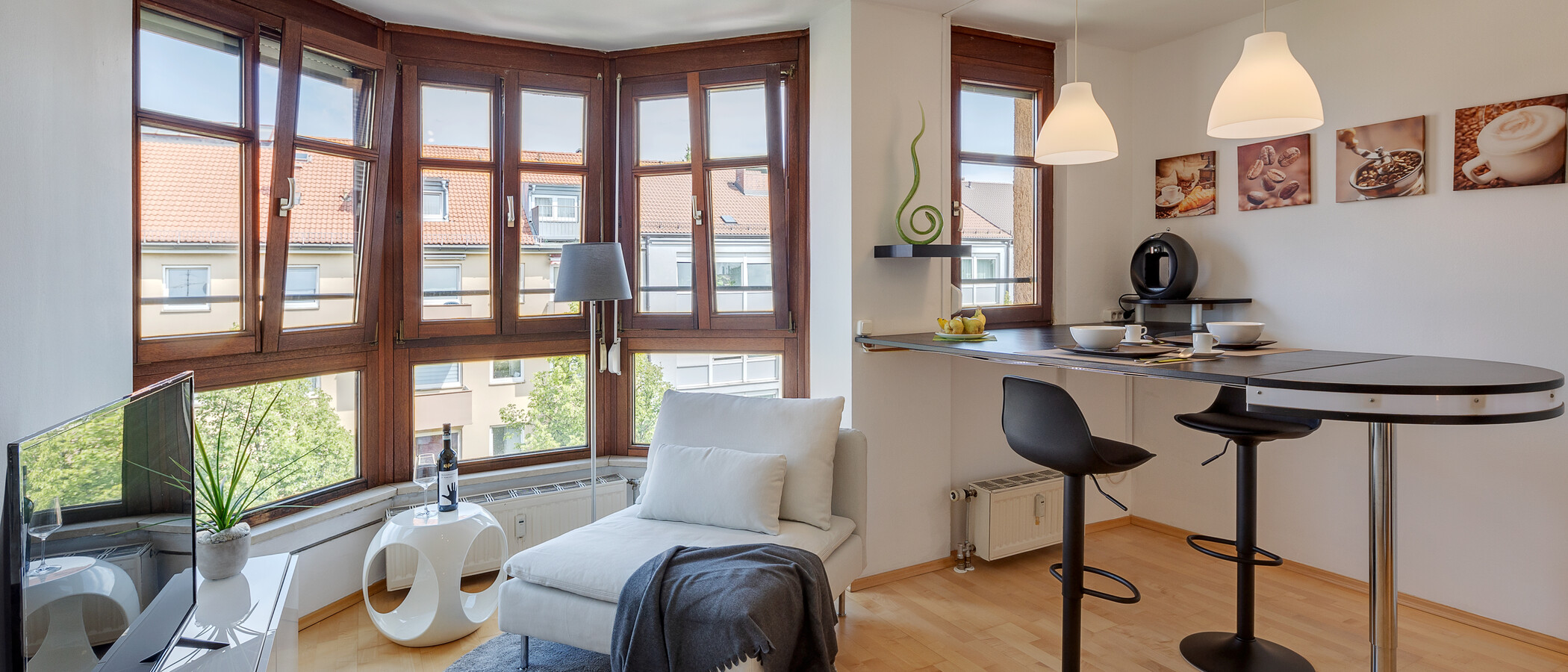 studio München Milbertshofen 02 pièce à vivre 7933