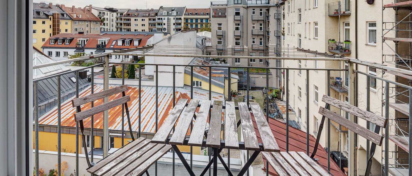 appartement München Maxvorstadt - Museumsviertel 01 balcon 796