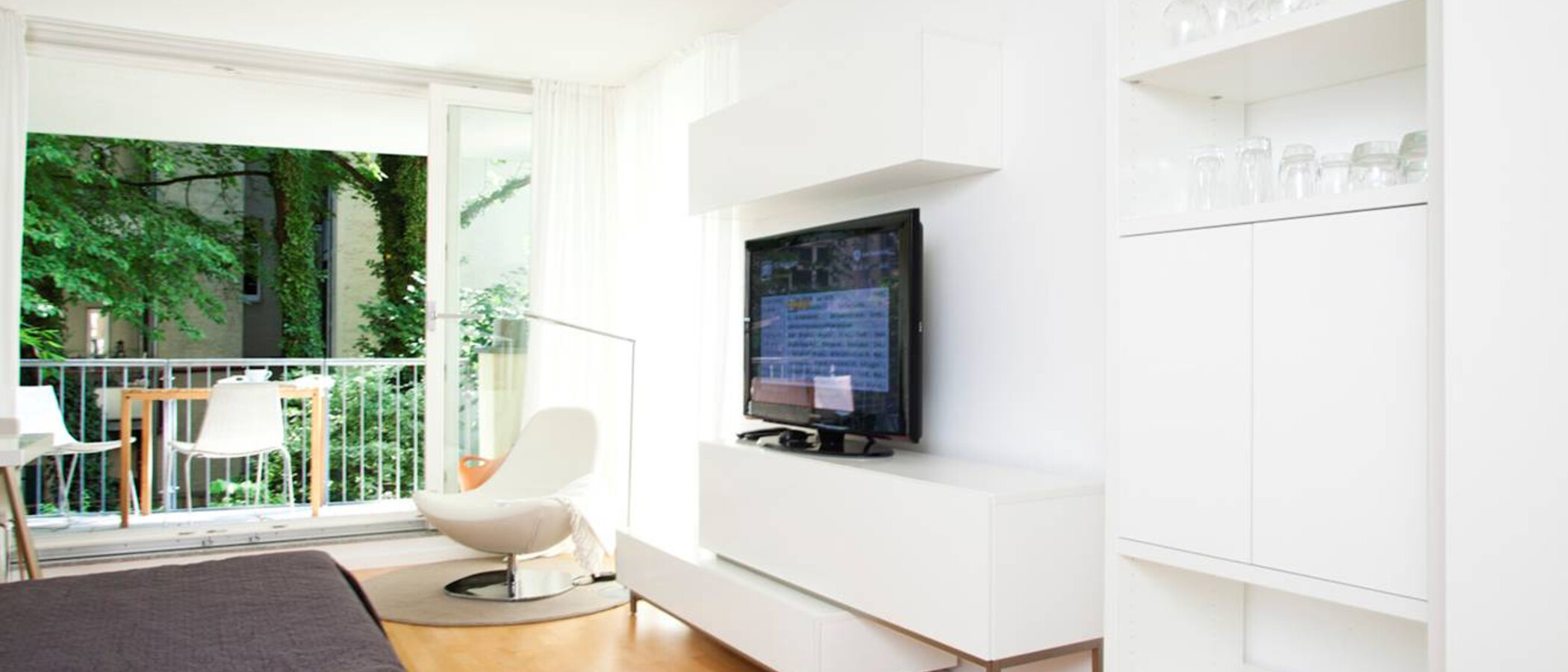 appartement München Schwabing-West (rund um den Hohenzollernplatz) 01 salon 7964