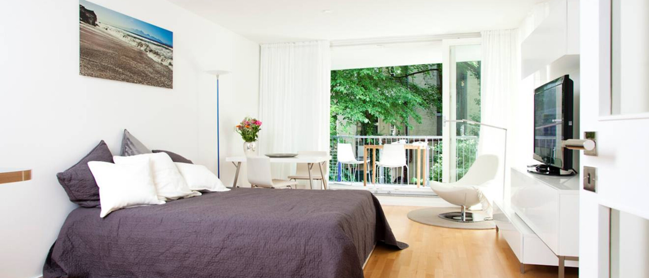 appartement München Schwabing-West (rund um den Hohenzollernplatz) 02 salon 7964