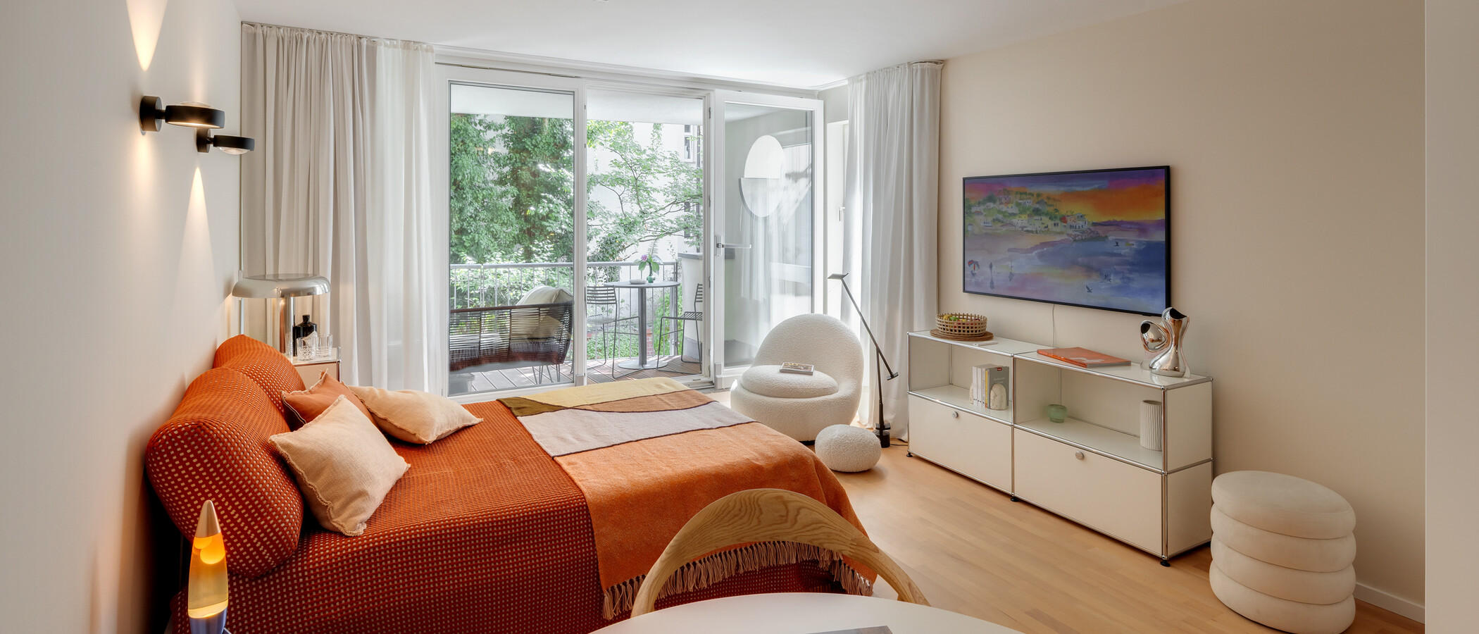 appartement München Schwabing-West (rund um den Hohenzollernplatz) 02 pièce à vivre 7964