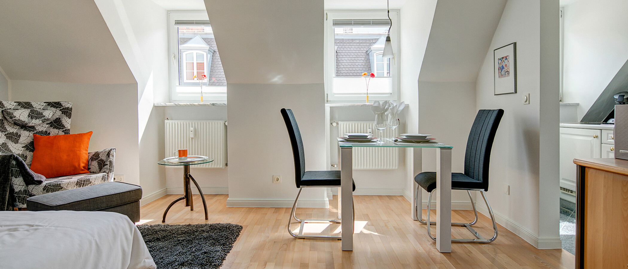 appartement sous les toits München Altstadt 02 salon 8000