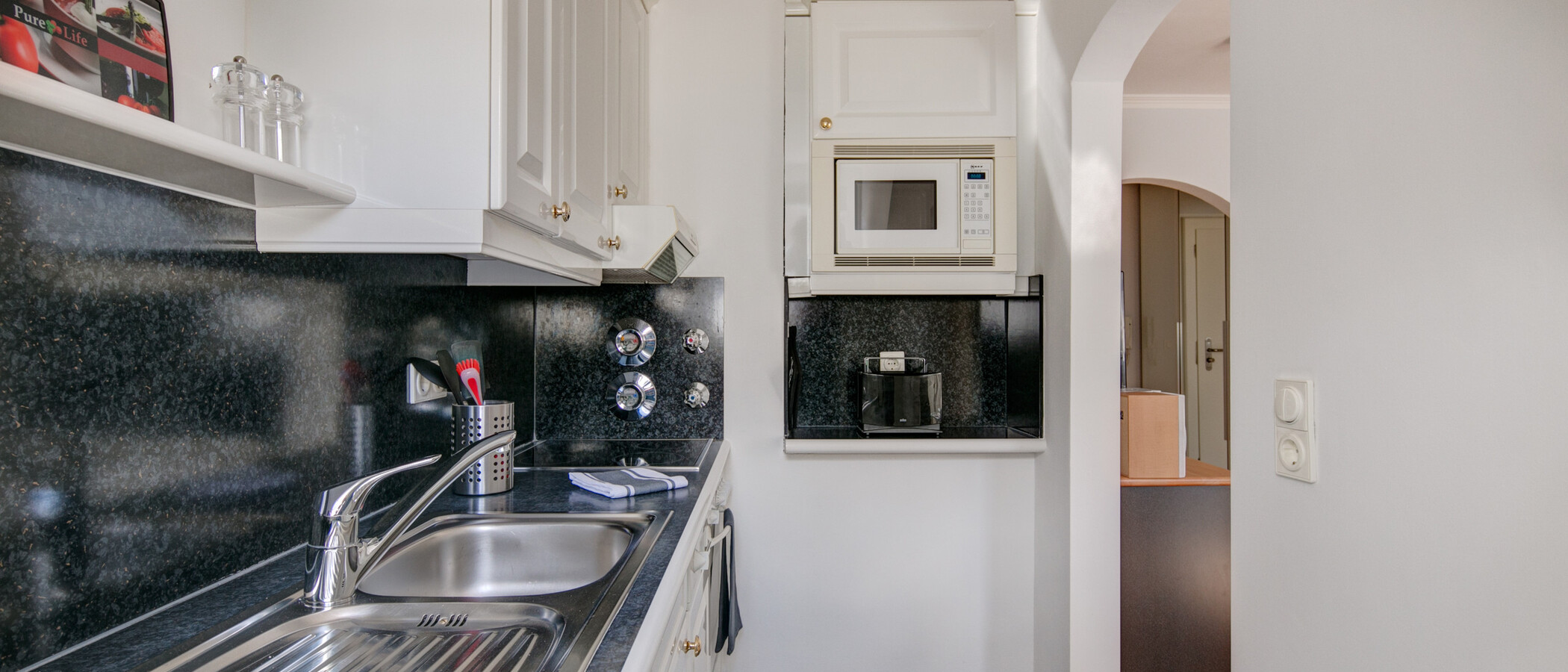 appartement sous les toits München Altstadt 03 cuisine 8000