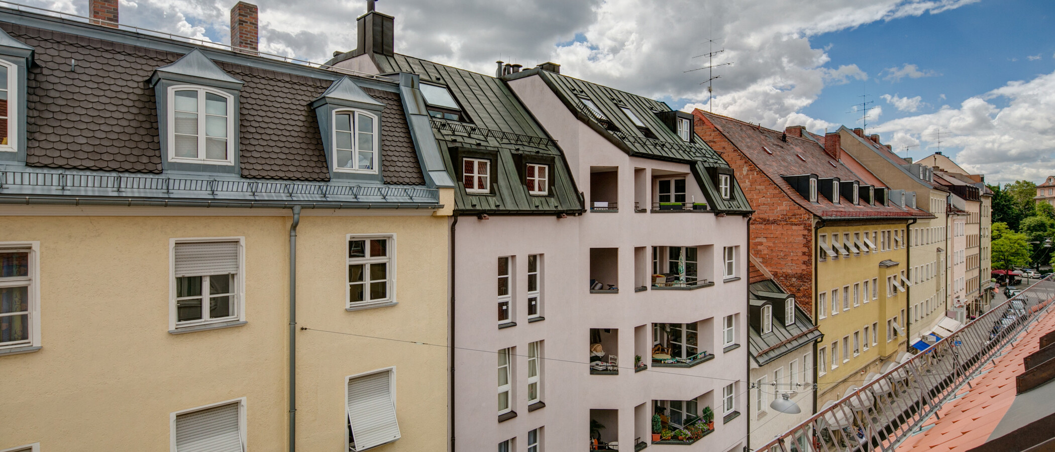 appartement sous les toits München Altstadt 02 vue 8000