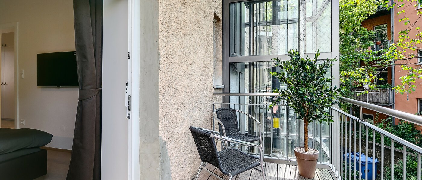 appartement München Isarvorstadt 01 balcon 8026