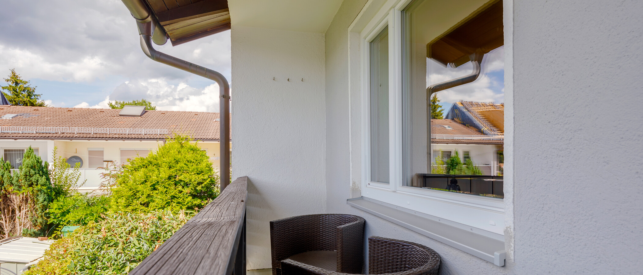 dernière maison de la rangée de maisons mitoyennes München Ramersdorf 01 balcon 8036