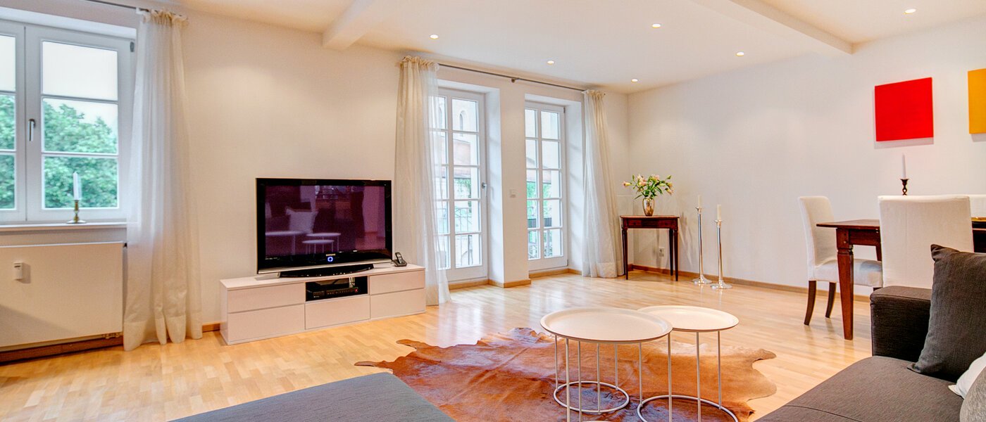 appartement München Glockenbachviertel 05 salon 8066