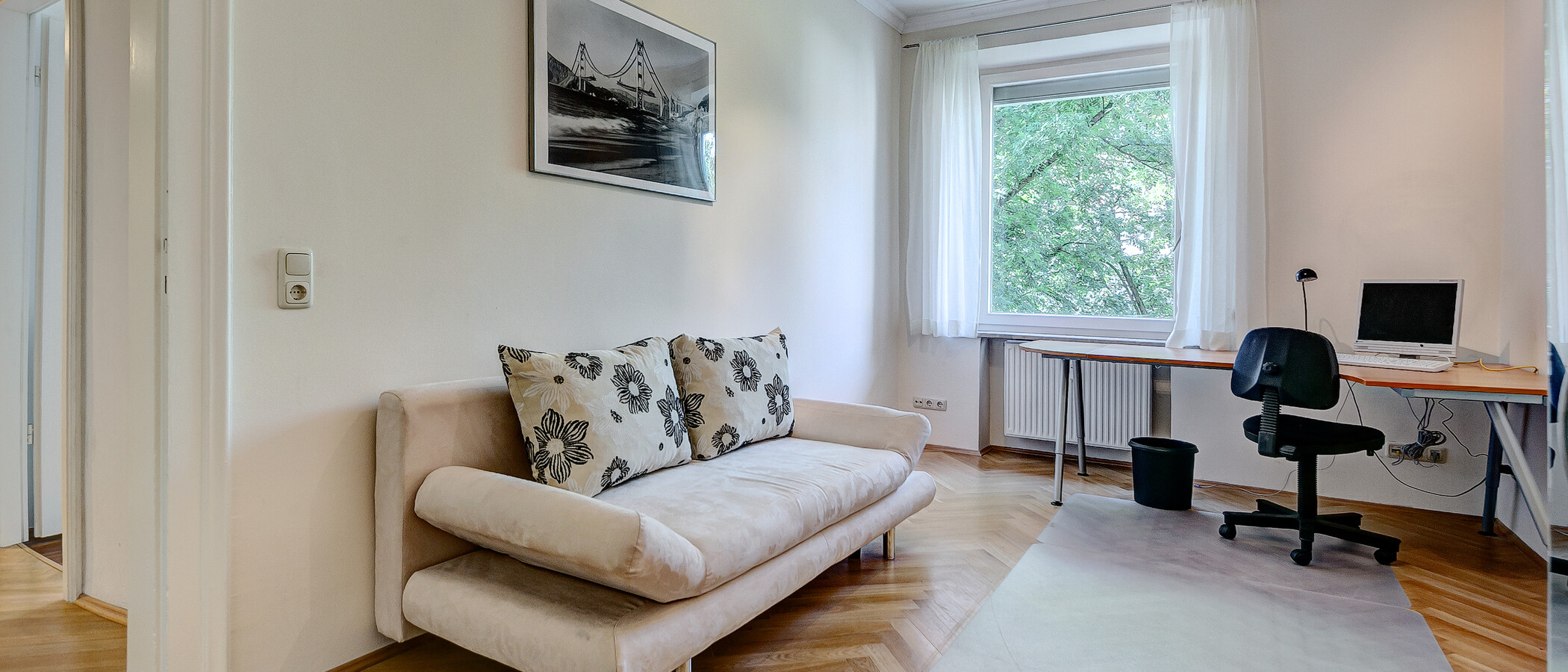 appartement München Schwabing 01 bureau 8088