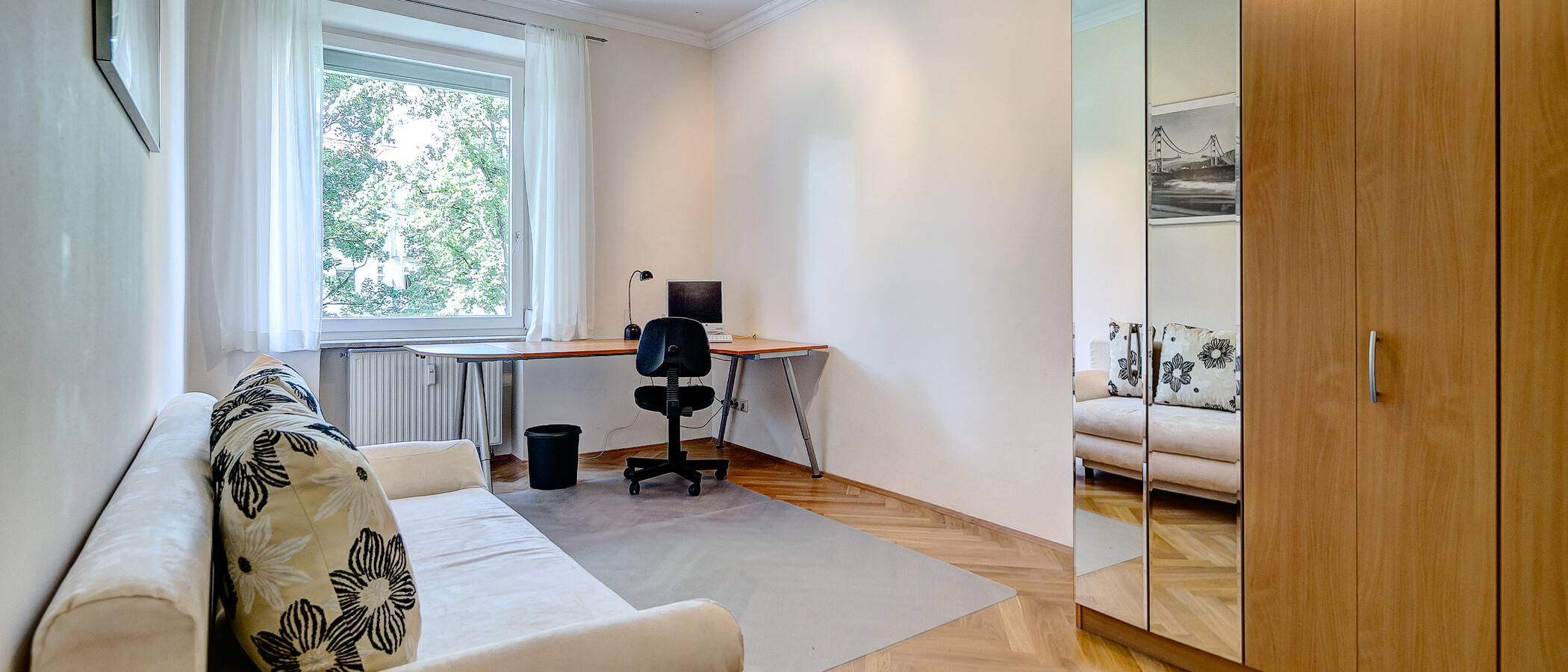 appartement München Schwabing 02 bureau 8088