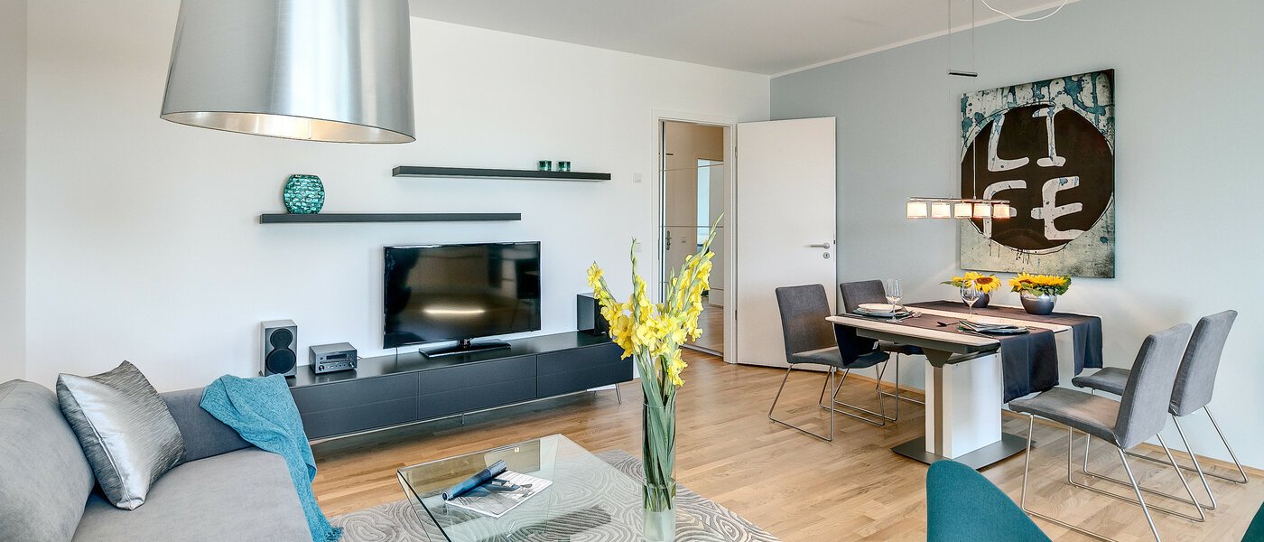 appartement München Nymphenburg 03 salon 8090