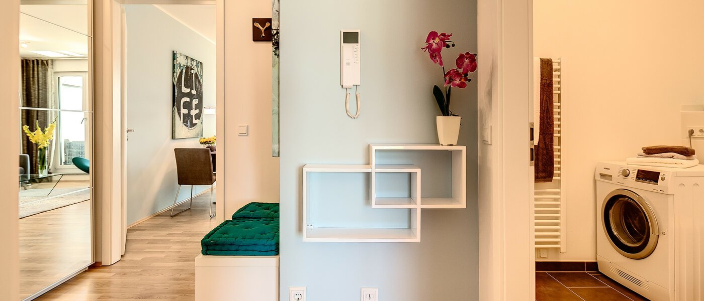 appartement München Nymphenburg 03 entrée/couloir 8090