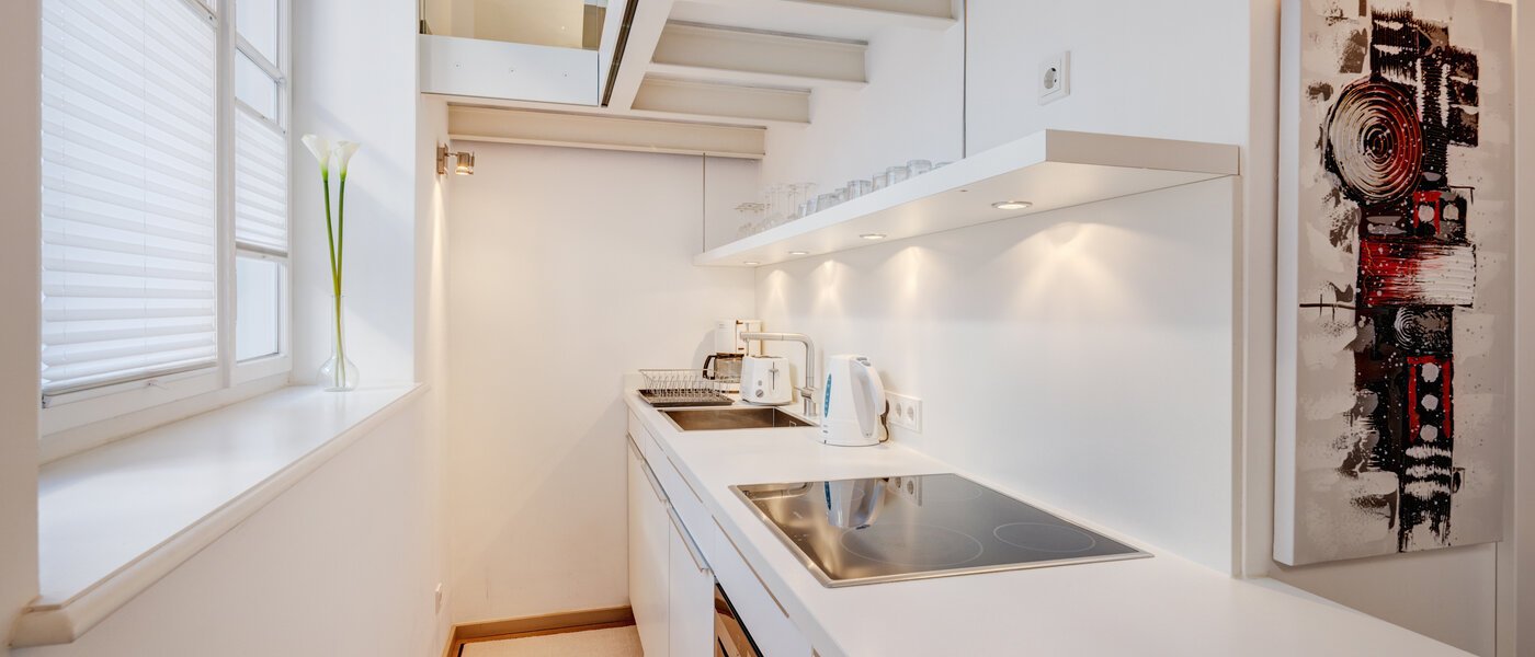 appartement avec mezzanine München Maxvorstadt 01 cuisine 8163