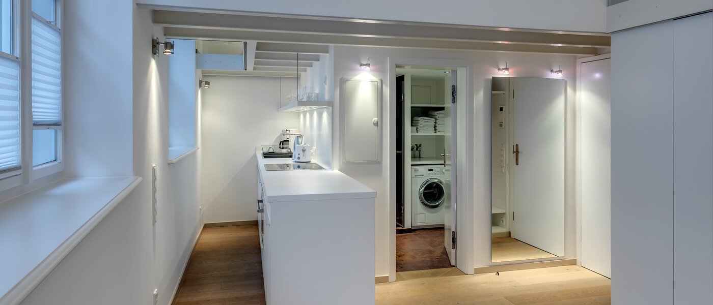 appartement avec mezzanine München Maxvorstadt 04 cuisine 8163