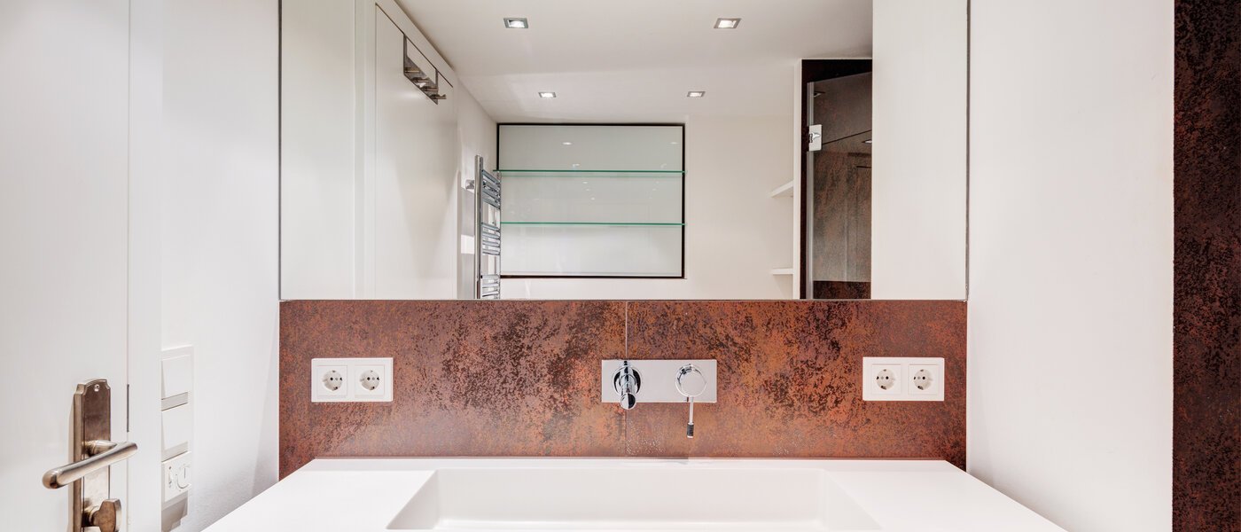 appartement avec mezzanine München Maxvorstadt 07 salle de bain 8163