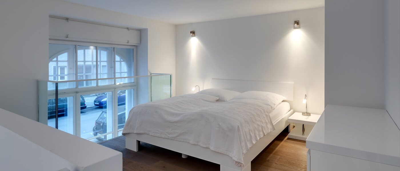 appartement avec mezzanine München Maxvorstadt 01 dormir 8163