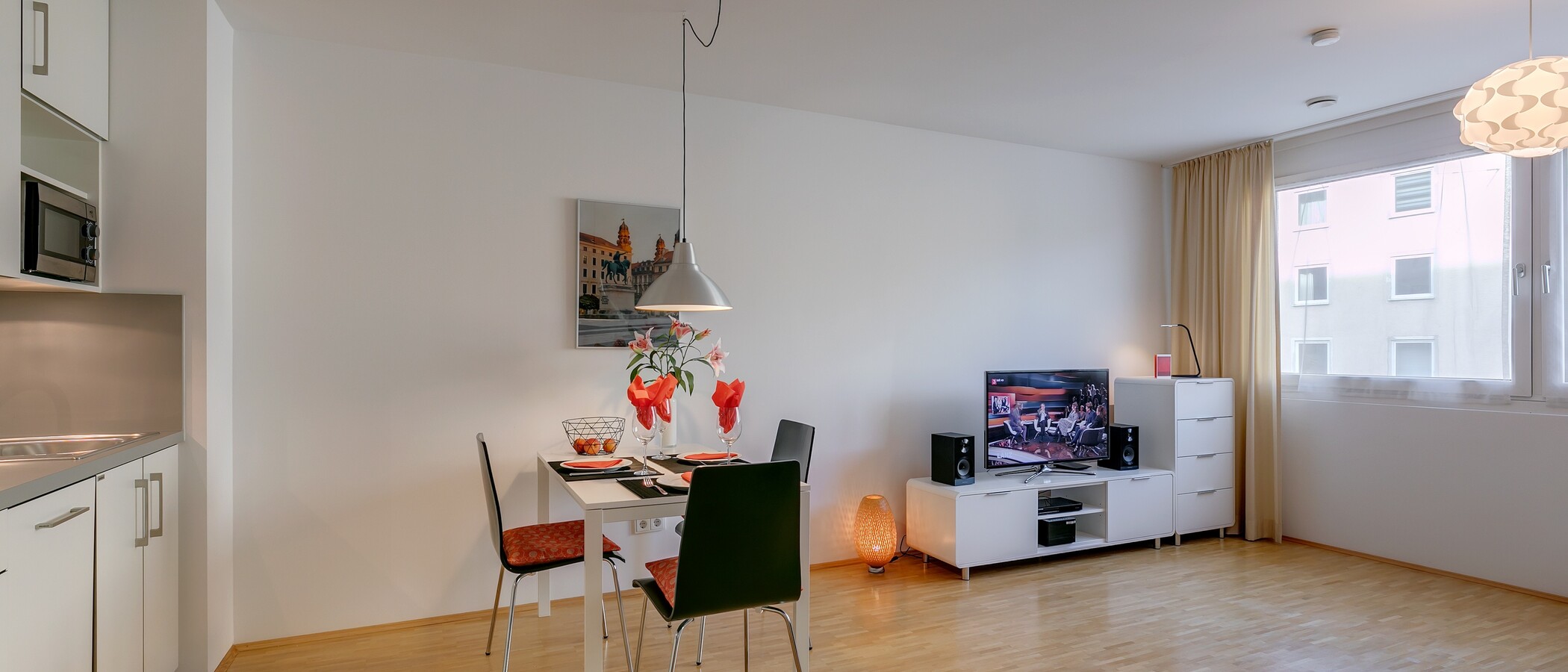 appartement München Haidhausen 03 pièce à vivre 8177