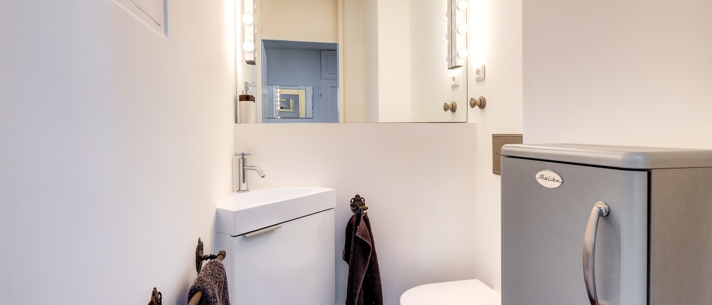 appartement sous les toits München Menterschwaige 01 deux toilettes 8181