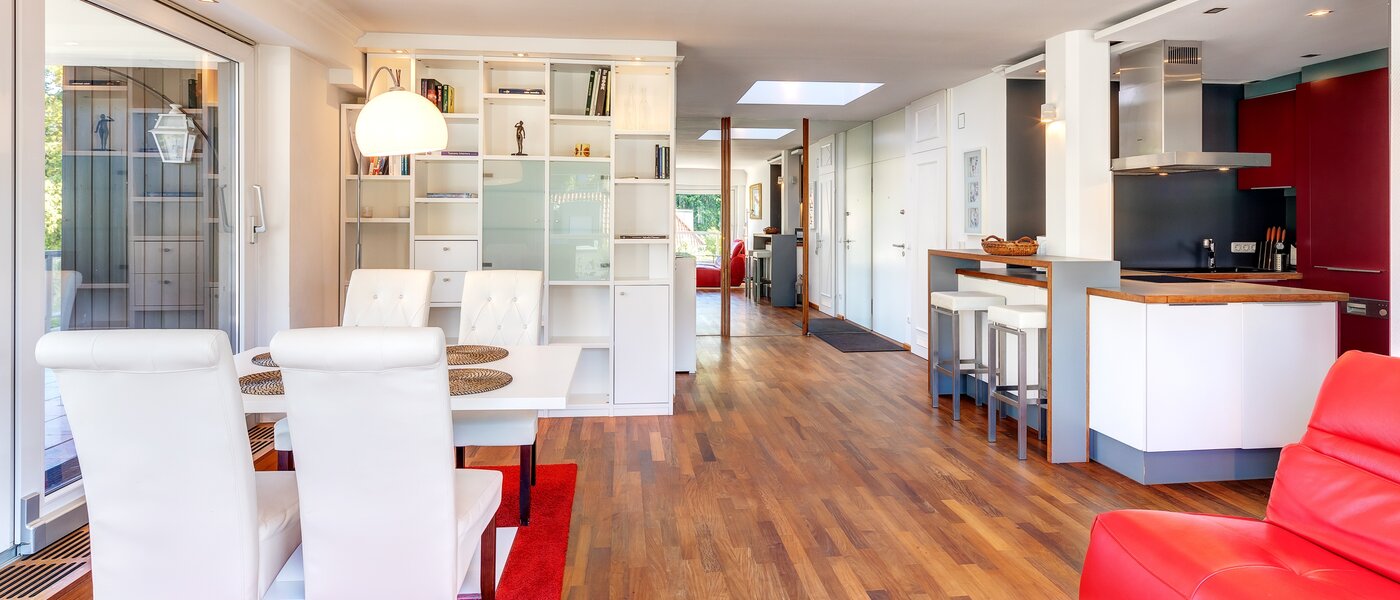 appartement sous les toits München Menterschwaige 03 pièce à vivre 8181