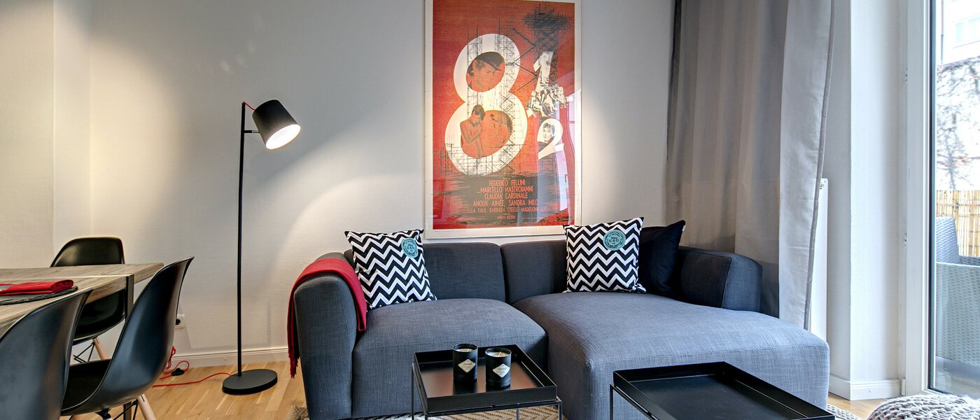 appartement München Maxvorstadt - Universitätsviertel 01 salon 8243