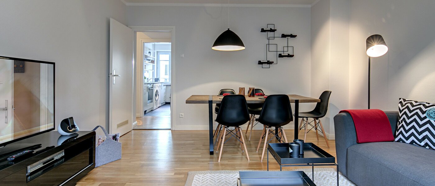 appartement München Maxvorstadt - Universitätsviertel 03 salon 8243