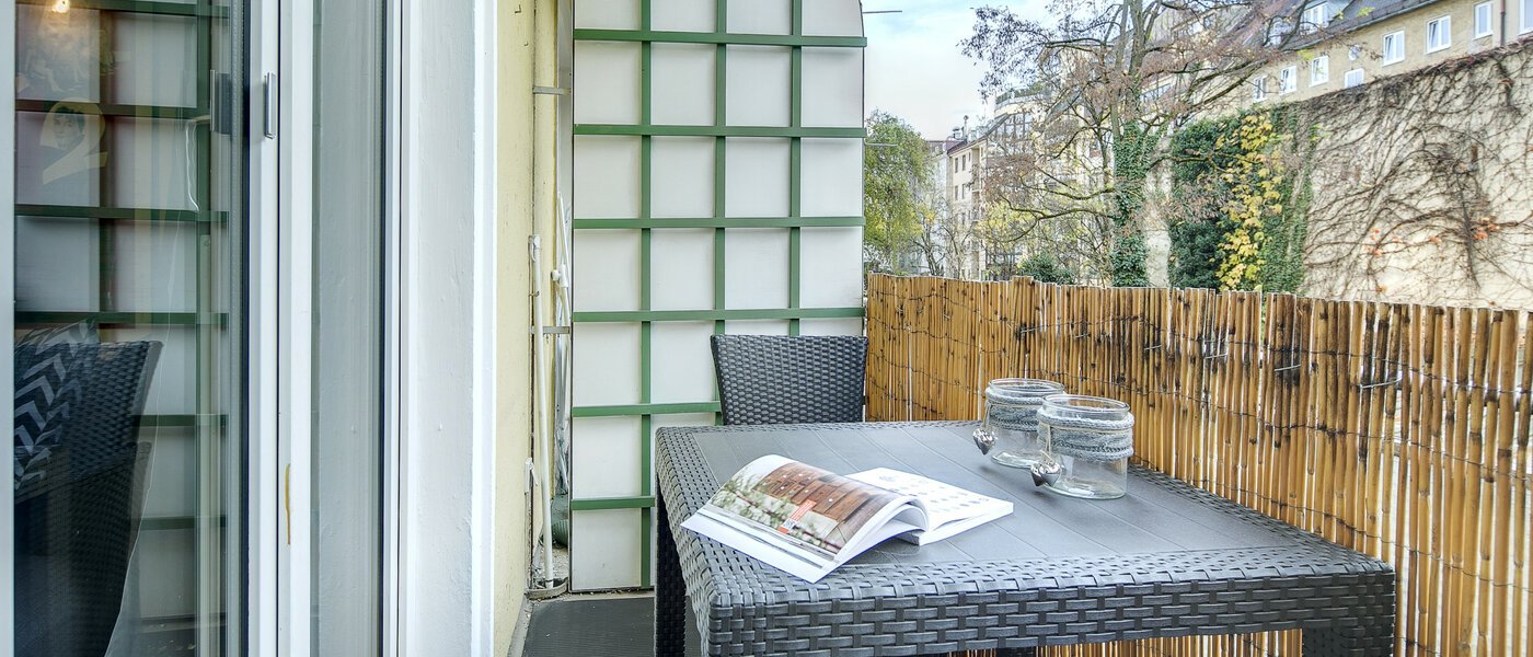 appartement München Maxvorstadt - Universitätsviertel 02 balcon 8243