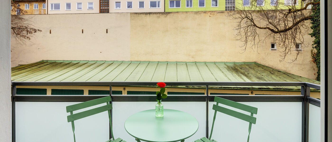 appartement München Maxvorstadt - Universitätsviertel 02 balcon 8243