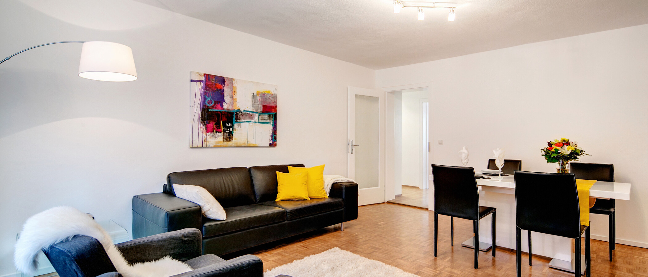 appartement München Lehel 02 salon 8256