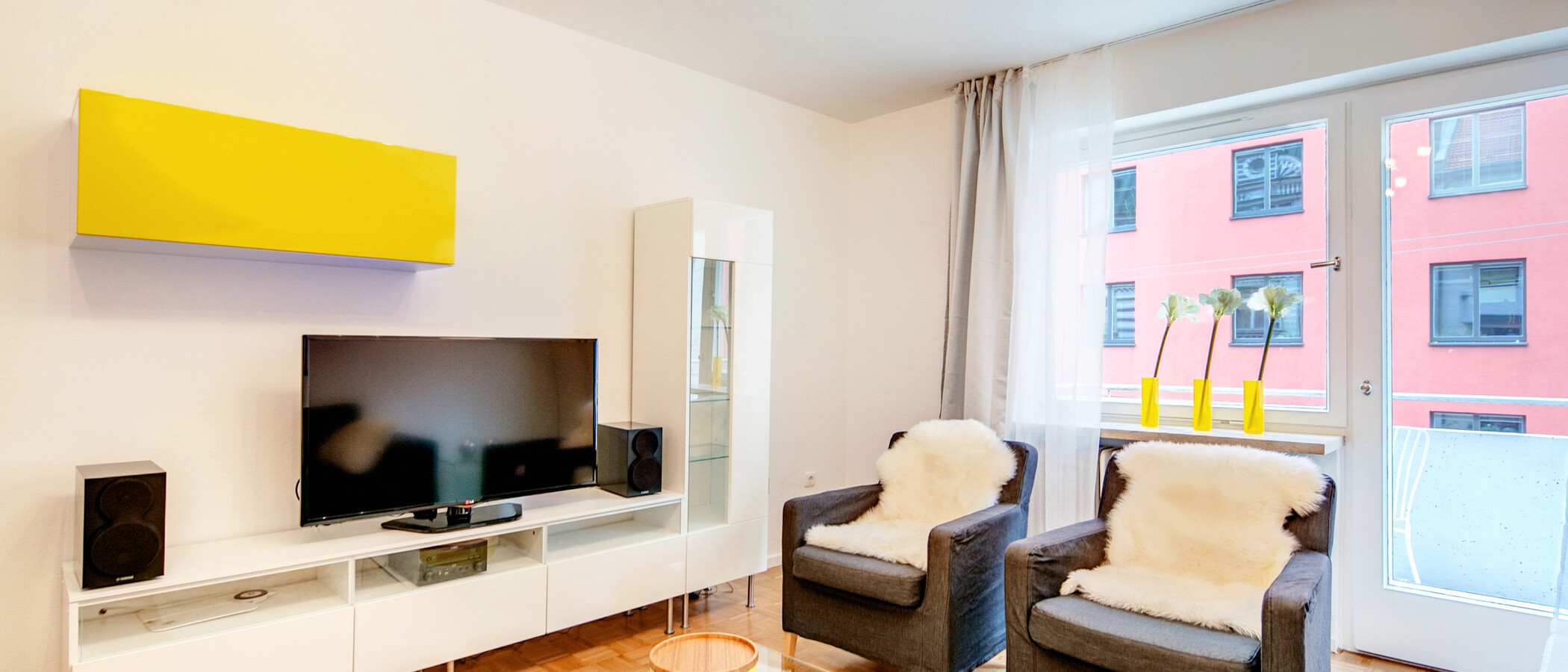 appartement München Lehel 04 salon 8256