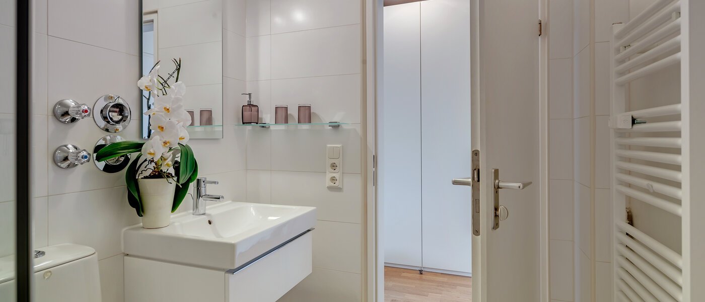 appartement sous les toits München Solln 02 salle de bain 8282