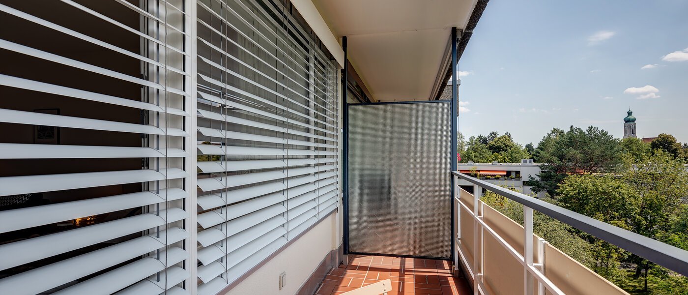 appartement sous les toits München Solln 03 balcon 8282