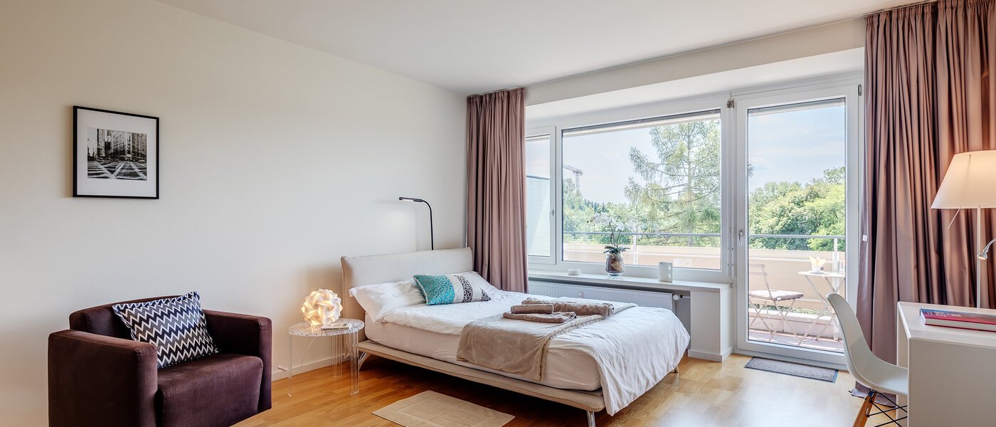 appartement sous les toits München Solln 01 pièce à vivre 8282