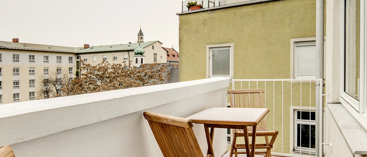 appartement München Dreimühlenviertel 01 balcon 8291