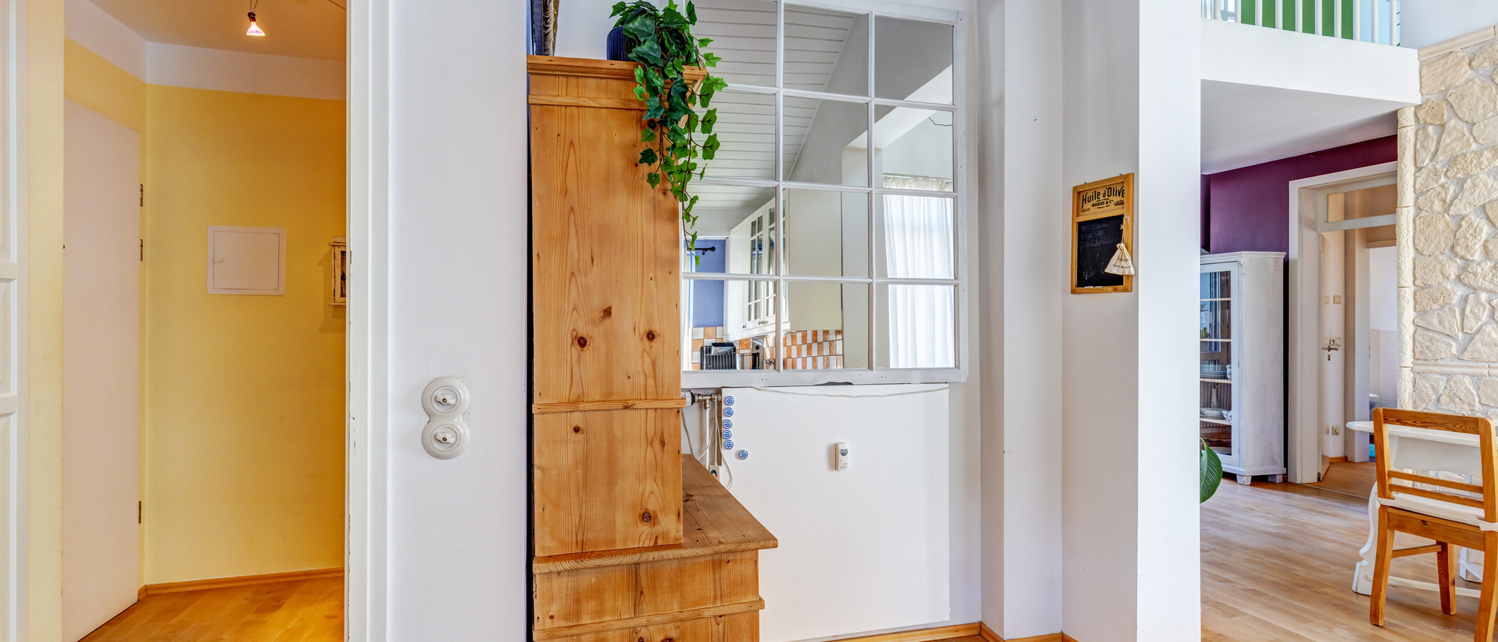 appartement style maisonnette avec mezzanine München Nymphenburg 03 cuisine 8333