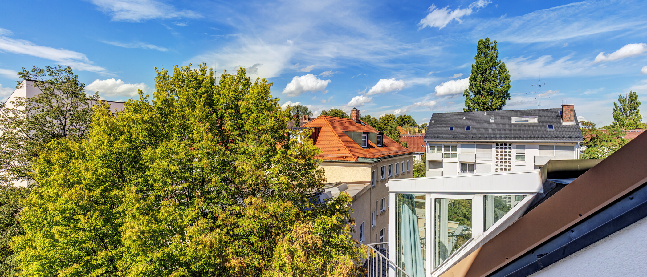 appartement style maisonnette avec mezzanine München Nymphenburg 02 vue 8333