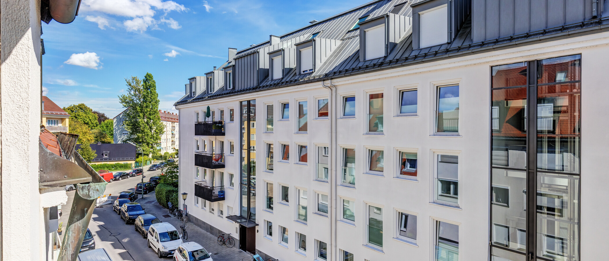appartement style maisonnette avec mezzanine München Nymphenburg 03 vue 8333