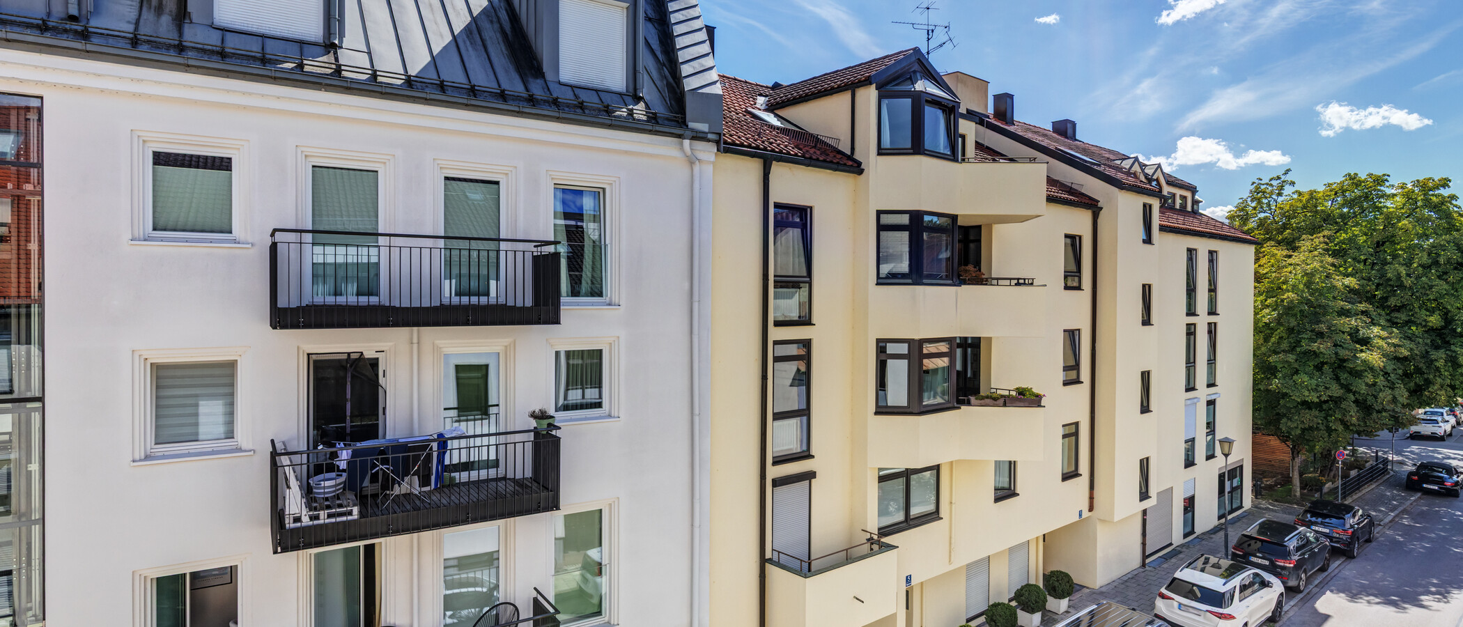 appartement style maisonnette avec mezzanine München Nymphenburg 04 vue 8333