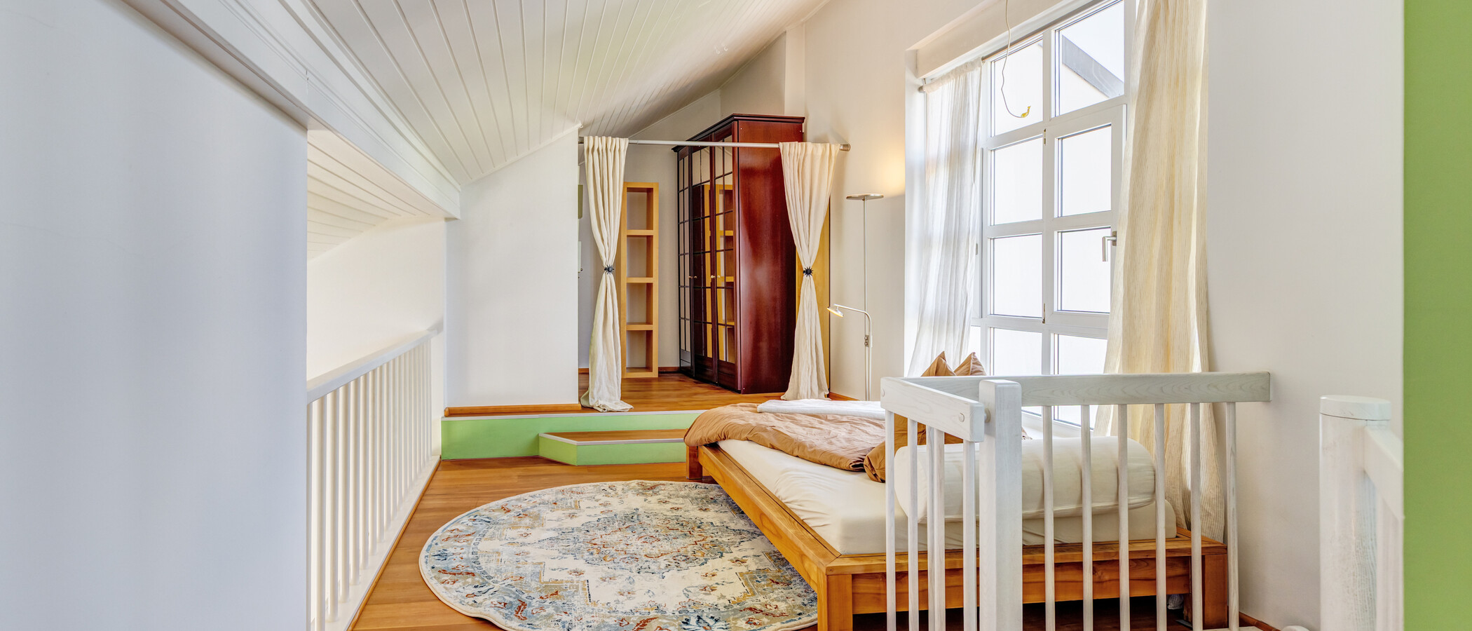 appartement style maisonnette avec mezzanine München Nymphenburg 02 chambres 8333