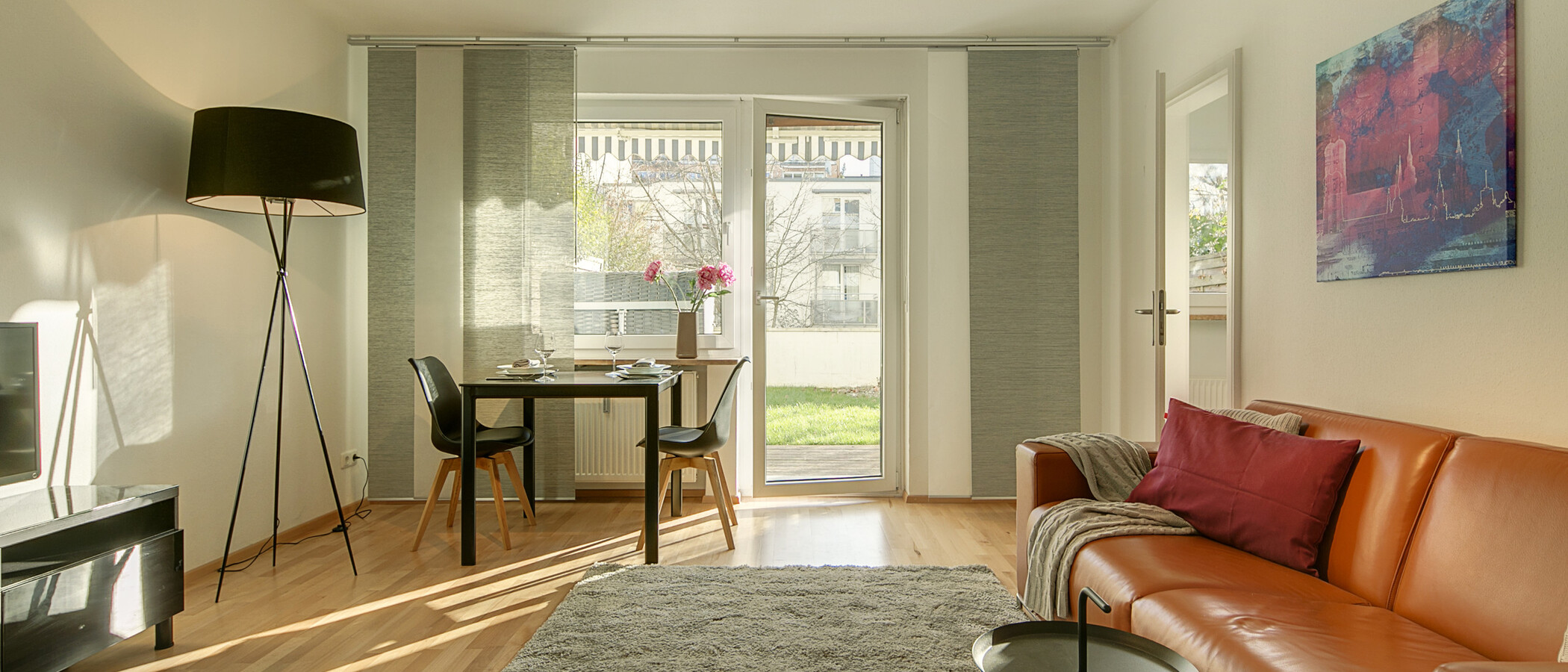 appartement avec jardin München Maxvorstadt 01 salon 8378