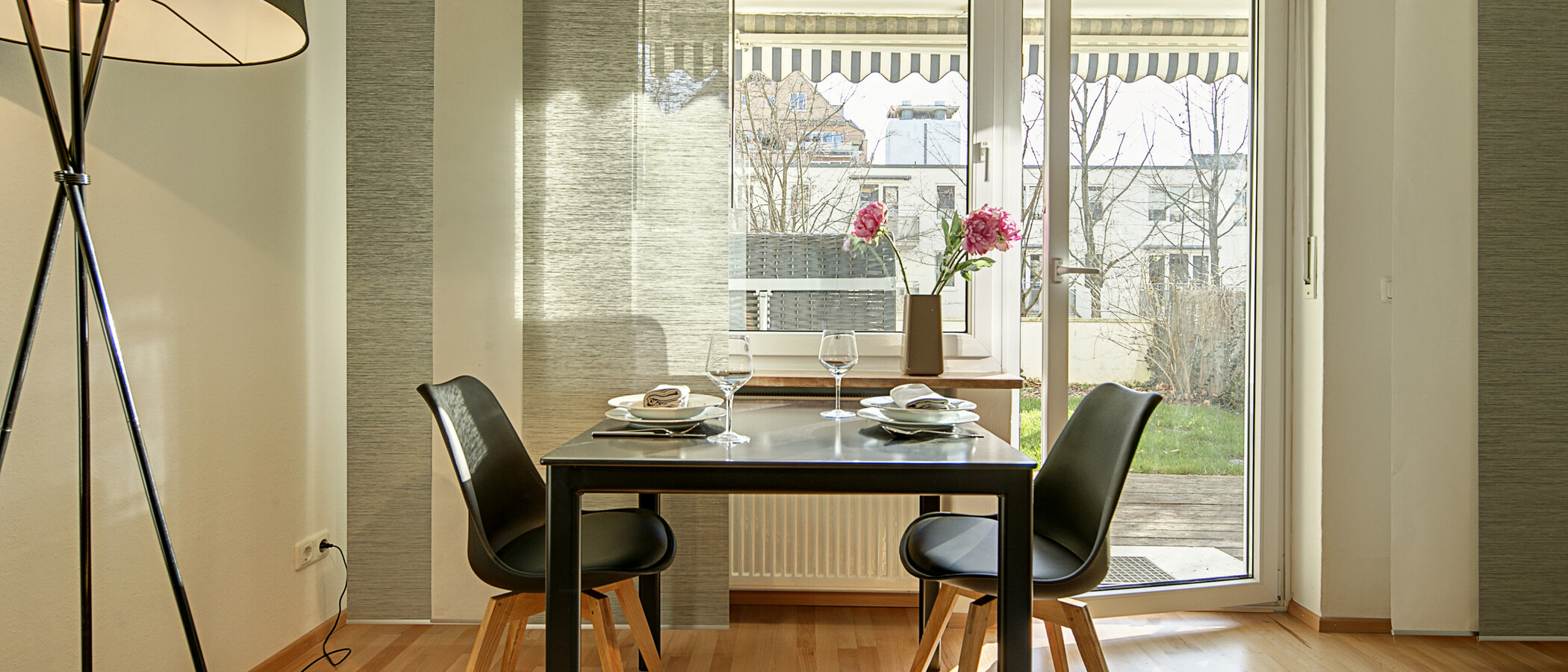 appartement avec jardin München Maxvorstadt 03 salon 8378