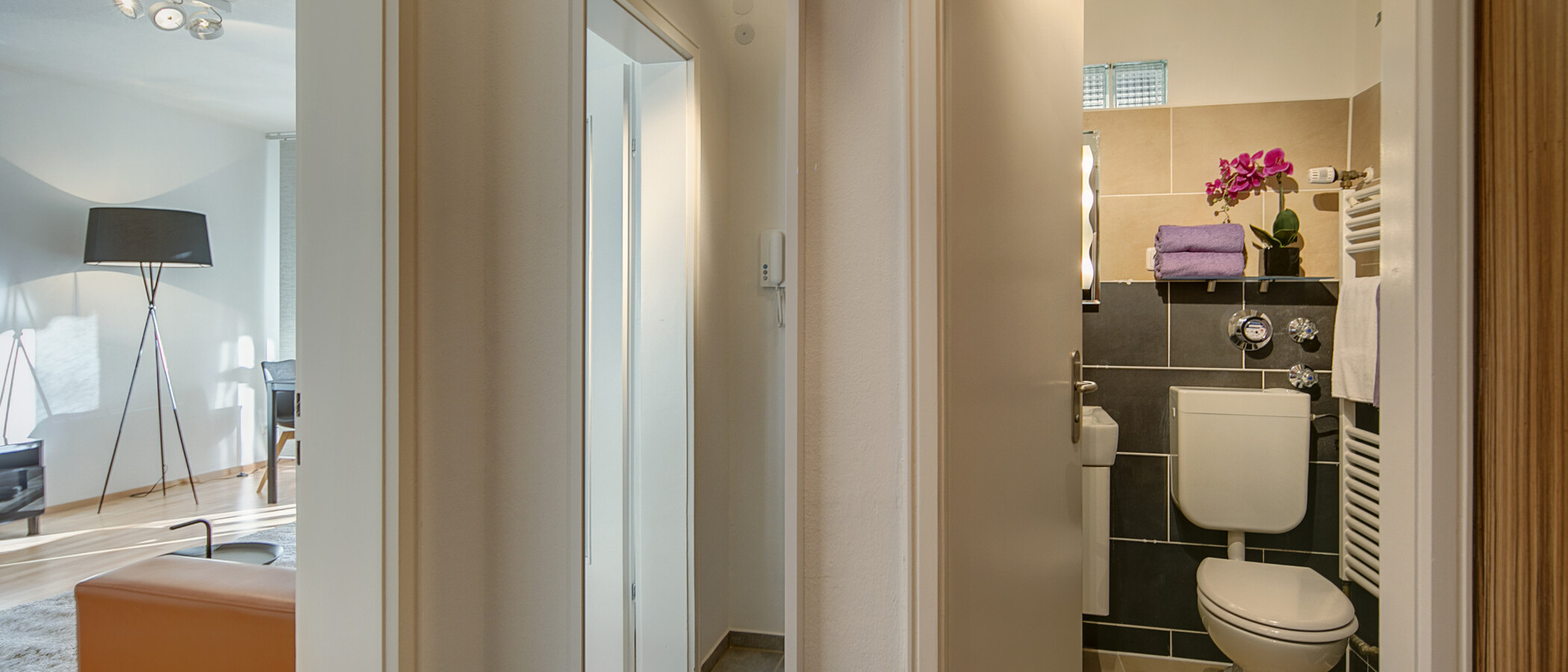 appartement avec jardin München Maxvorstadt 02 entrée/couloir 8378