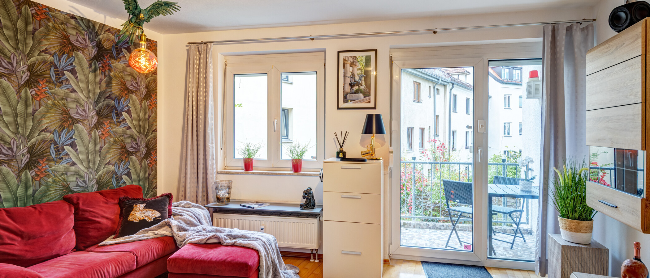appartement München Untergiesing 01 pièce à vivre 8397