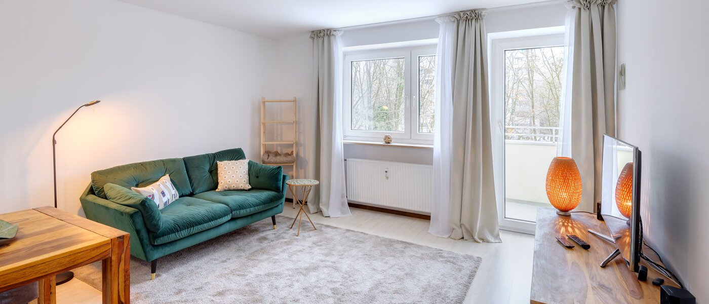 appartement München Englschalking 01 salle de séjour 8399