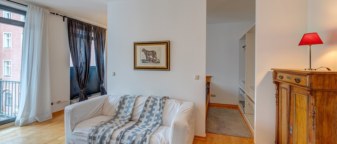 appartement München Lehel 02 pièce à vivre 8406