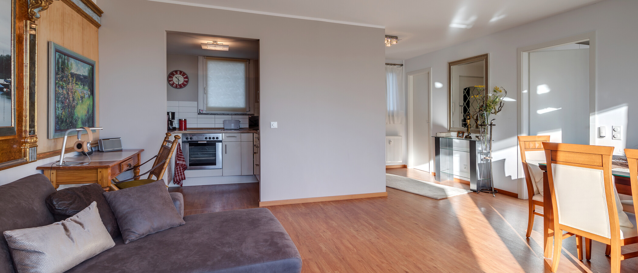 appartement avec terrasse sur le toit München Bogenhausen 04 salon 8467