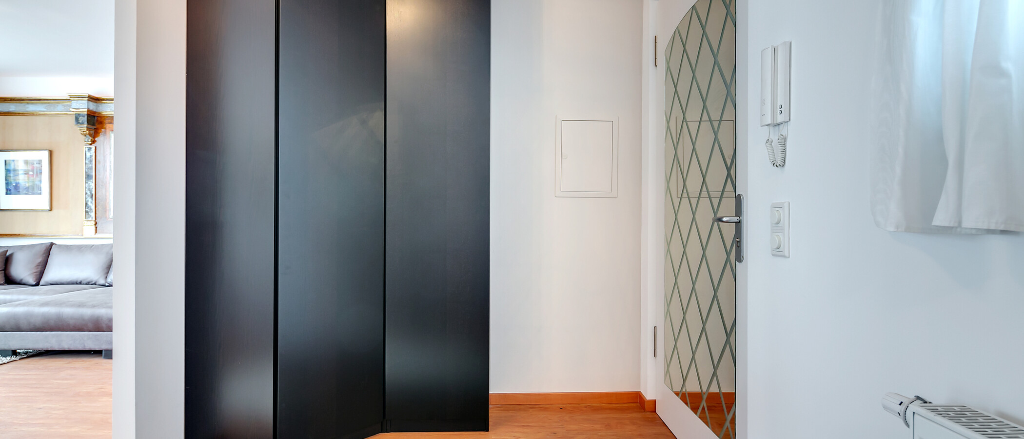 appartement avec terrasse sur le toit München Bogenhausen 02 entrée/couloir 8467