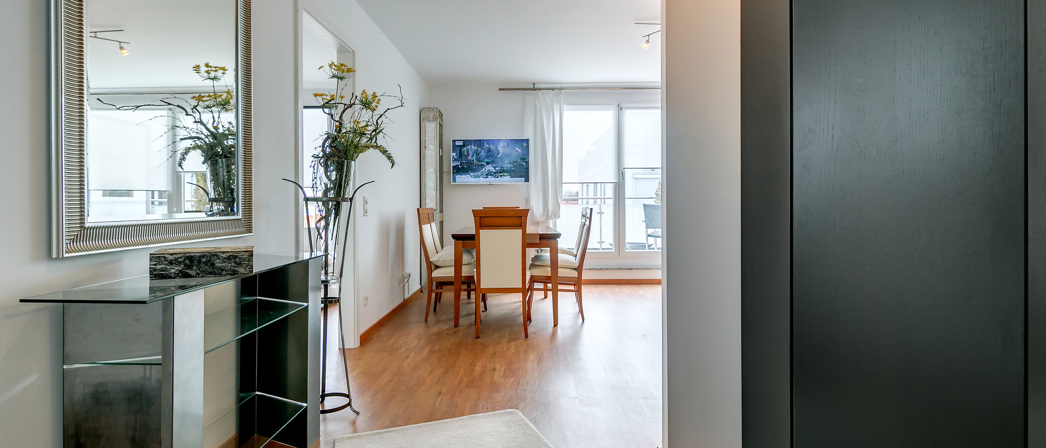 appartement avec terrasse sur le toit München Bogenhausen 03 entrée/couloir 8467