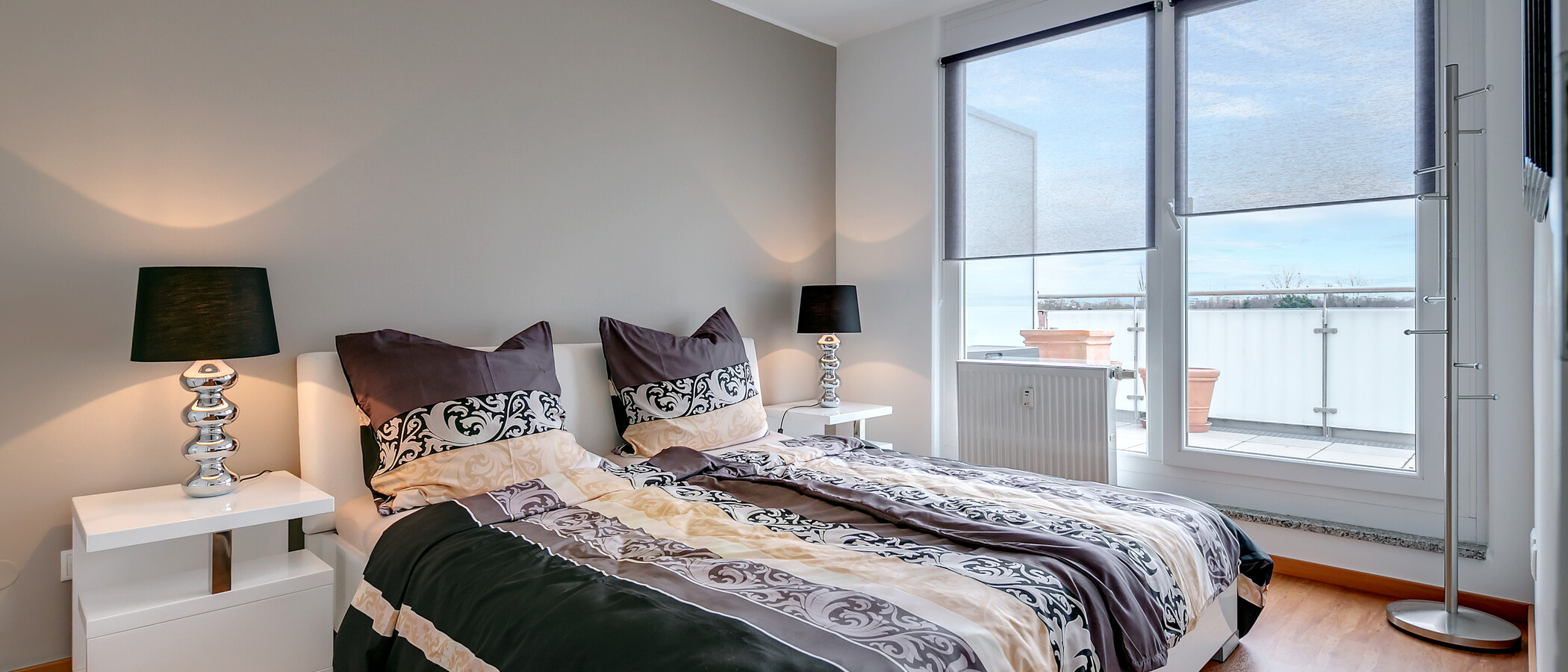 appartement avec terrasse sur le toit München Bogenhausen 01 dormir 8467
