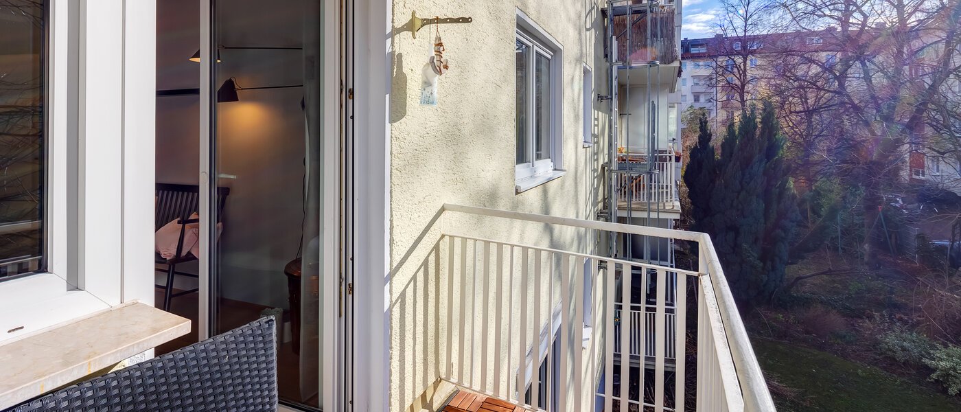 appartement München Maxvorstadt - Museumsviertel 03 balcon 8504