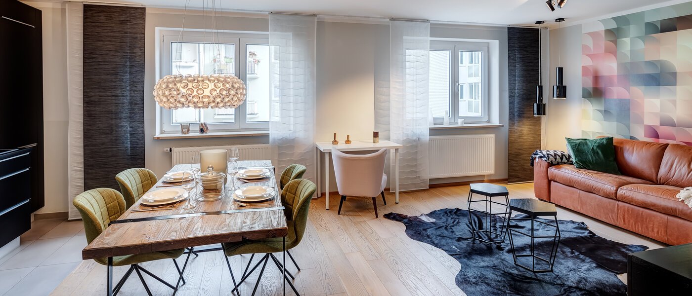 appartement München Maxvorstadt - Museumsviertel 01 pièce à vivre 8504