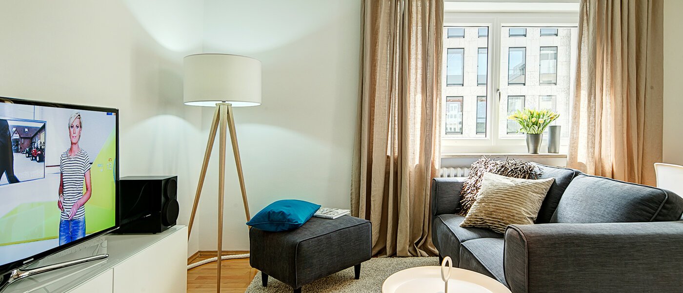 appartement München Lehel 01 salon 8569